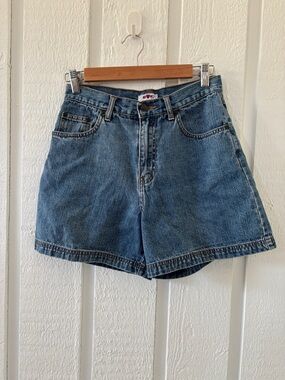 Vintage High-Rise Denim Shorts